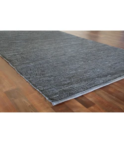 Exquisite Rugs Leather Durry Dark Gray 97276X9 6ft.X9ft. Rect. Rug