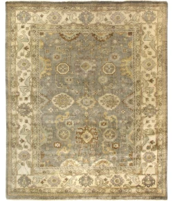 Exquisite Rugs Antique Weave Oushak Light Blue/Ivory 97298X10 8ft.X10ft. Rect. Rug
