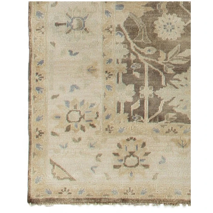 Exquisite Rugs Antique Weave Oushak Mink/Ivory 973310X14 10ft.X14ft. Rect. Rug