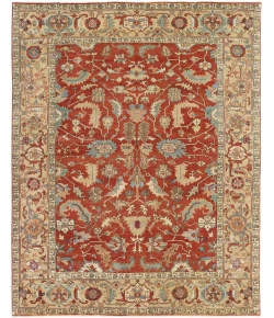 Exquisite Rugs Antique Weave Serapi Rust/Gold 974512X15 12ft.X15ft. Rect. Rug