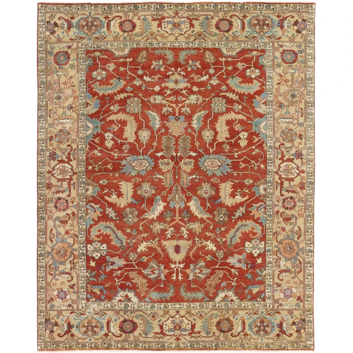 Exquisite Rugs Antique Weave Serapi Rust/Gold 974510X14 10ft.X14ft. Rect. Rug
