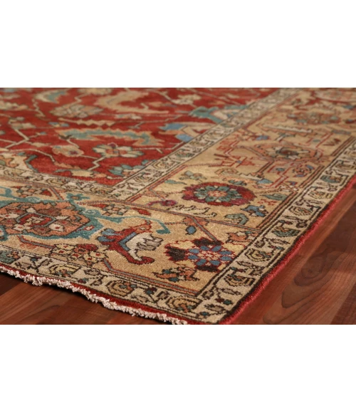 Exquisite Rugs Antique Weave Serapi Rust/Gold 974512X15 12ft.X15ft. Rect. Rug