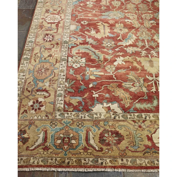 Exquisite Rugs Antique Weave Serapi Rust/Gold 974510X14 10ft.X14ft. Rect. Rug