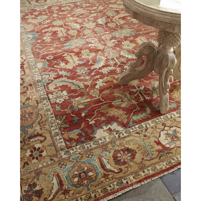 Exquisite Rugs Antique Weave Serapi Rust/Gold 974510X14 10ft.X14ft. Rect. Rug
