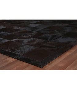 Exquisite Rugs Natural Hide Black 975366x116 6ft.6in.x11ft.6in. Rect. Rug