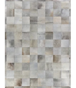 Exquisite Rugs Natural Hide Silver 975696X136 9ft.6in.X13ft.6in. Rect. Rug