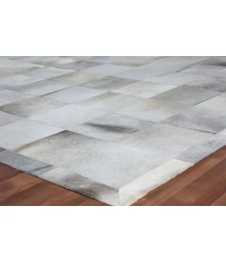 Exquisite Rugs Natural Hide Silver 975696X136 9ft.6in.X13ft.6in. Rect. Rug