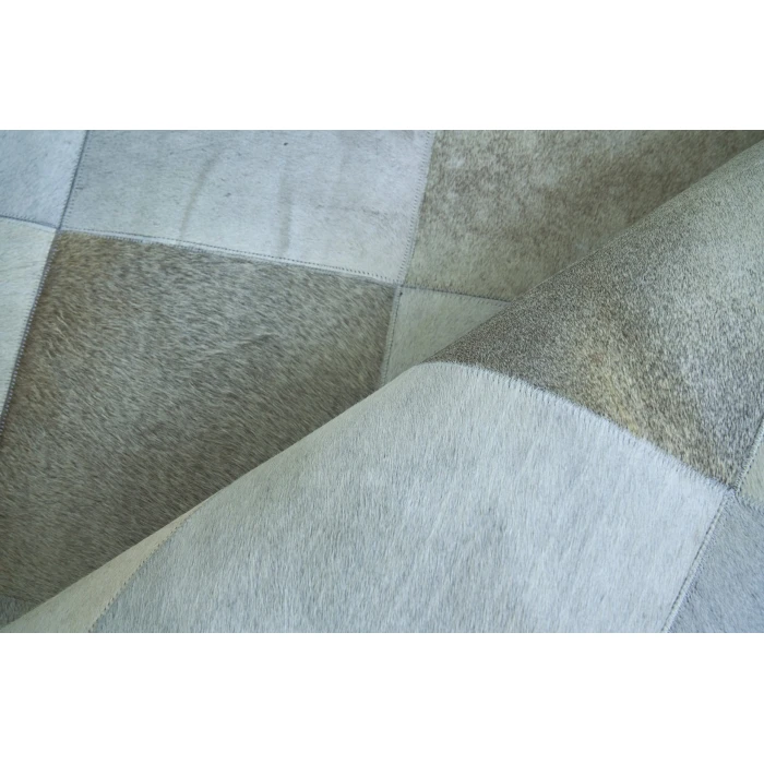 Exquisite Rugs Natural Hide Silver 9756136X176 13ft.6in.X17ft.6in. Rect. Rug