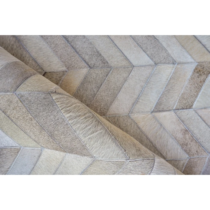 Exquisite Rugs Natural Hide White/Silver 9761116X146 11ft.6in.X14ft.6in. Rect. Rug
