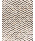 Exquisite Rugs Natural Hide White/Gray 97621X16 1ft.X1ft.6in. Rect. Rug