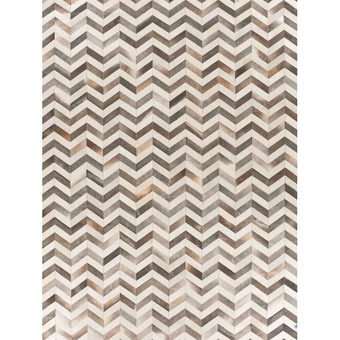 Exquisite Rugs Natural Hide White/Gray 9762136X176 13ft.6in.X17ft.6in. Rect. Rug