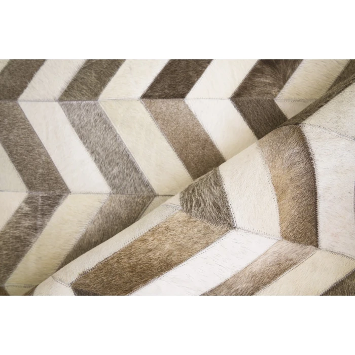 Exquisite Rugs Natural Hide White/Gray 9762136X176 13ft.6in.X17ft.6in. Rect. Rug