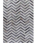 Exquisite Rugs Natural Hide Gray/Ivory 97721X16 1ft.X1ft.6in. Rect. Rug