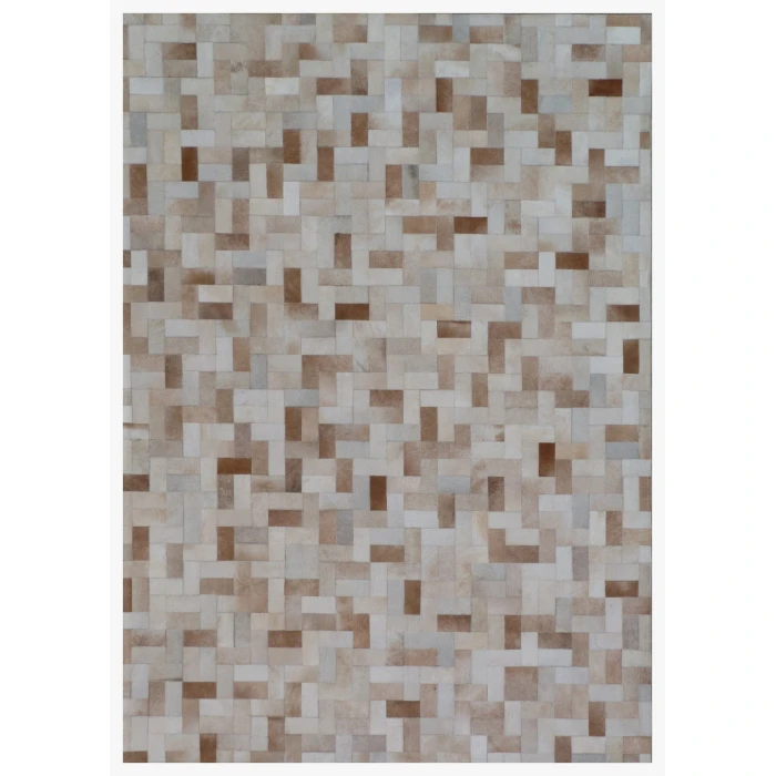 Exquisite Rugs Natural Hide Ivory 981996X136 9ft.6in.X13ft.6in. Rect. Rug