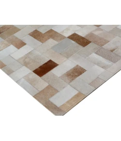 Exquisite Rugs Natural Hide Ivory 981996X136 9ft.6in.X13ft.6in. Rect. Rug