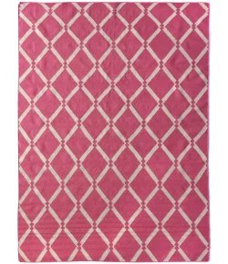Exquisite Rugs Flatweave Pink 983096X136 9ft.6in.X13ft.6in. Rect. Rug
