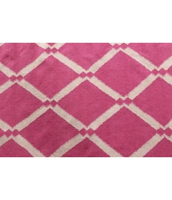 Exquisite Rugs Flatweave Pink 983096X136 9ft.6in.X13ft.6in. Rect. Rug