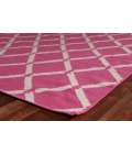 Exquisite Rugs Flatweave Pink 983096X136 9ft.6in.X13ft.6in. Rect. Rug