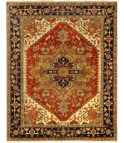 Exquisite Rugs Antique Weave Serapi Rust/Navy 983112X18 12ft.X18ft. Rect. Rug