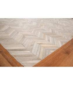 Exquisite Rugs Natural Hide Silver 990496X136 9ft.6in.X13ft.6in. Rect. Rug