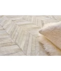 Exquisite Rugs Natural Hide Silver 990496X136 9ft.6in.X13ft.6in. Rect. Rug