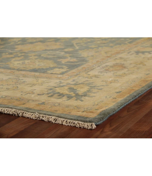 Exquisite Rugs Antique Weave Oushak Cobalt/Ivory 99348X10 8ft.X10ft. Rect. Rug
