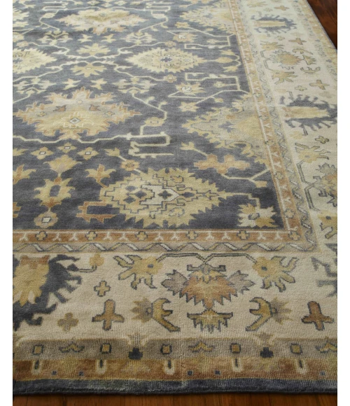 Exquisite Rugs Antique Weave Oushak Cobalt/Ivory 99348X10 8ft.X10ft. Rect. Rug