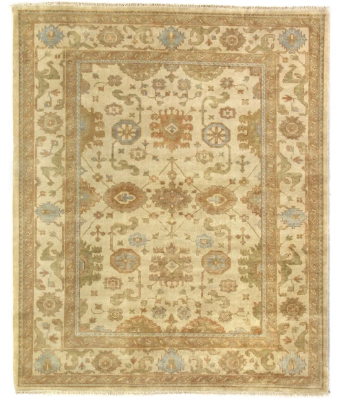 Exquisite Rugs Antique Weave Oushak Ivory/Beige 993714X18 14ft.X18ft. Rect. Rug