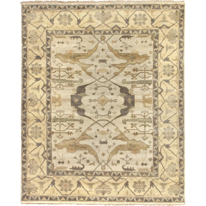 Exquisite Rugs Antique Weave Oushak Powder Blue/Beige 993912X15 12ft.X15ft. Rect. Rug