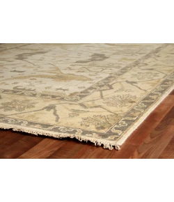 Exquisite Rugs Antique Weave Oushak Powder Blue/Beige 993912X15 12ft.X15ft. Rect. Rug