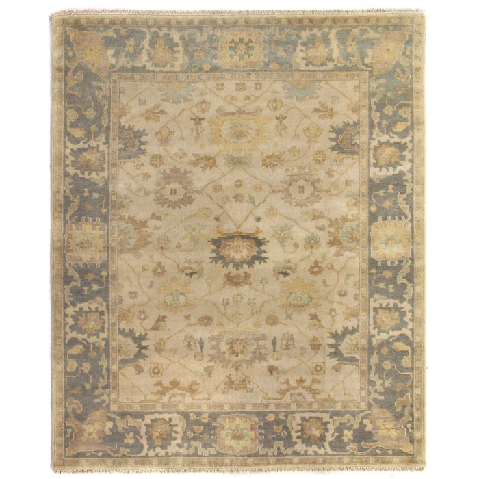 Exquisite Rugs Antique Weave Oushak Beige/Gray 994014X18 14ft.X18ft. Rect. Rug