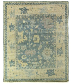 Exquisite Rugs Antique Weave Oushak Blue/Ivory 99694X6 4ft.X6ft. Rect. Rug