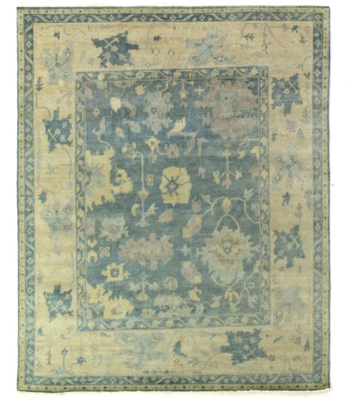Exquisite Rugs Antique Weave Oushak Blue/Ivory 99694X6 4ft.X6ft. Rect. Rug