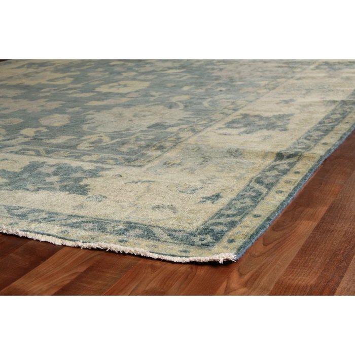 Exquisite Rugs Antique Weave Oushak Blue/Ivory 99694X6 4ft.X6ft. Rect. Rug