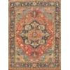 Exquisite Rugs Antique Weave Serapi Red/Blue 997110X14 10ft.X14ft. Rect. Rug