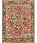 Exquisite Rugs Antique Weave Serapi Red/Blue 99716X9 6ft.X9ft. Rect. Rug