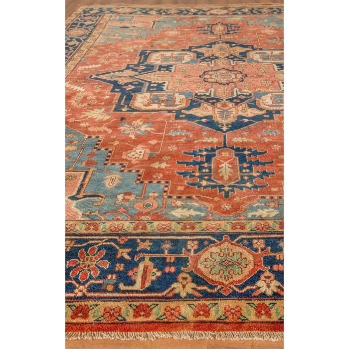 Exquisite Rugs Antique Weave Serapi Red/Blue 997114X18 14ft.X18ft. Rect. Rug