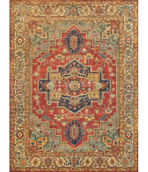 Exquisite Rugs Antique Weave Serapi Red/Ivory 997210X14 10ft.X14ft. Rect. Rug