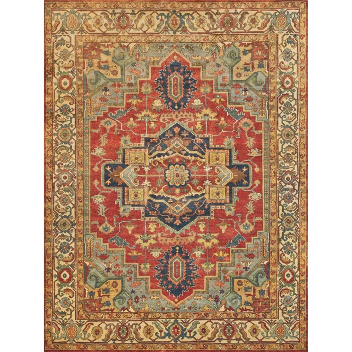 Exquisite Rugs Antique Weave Serapi Red/Ivory 997212X15 12ft.X15ft. Rect. Rug