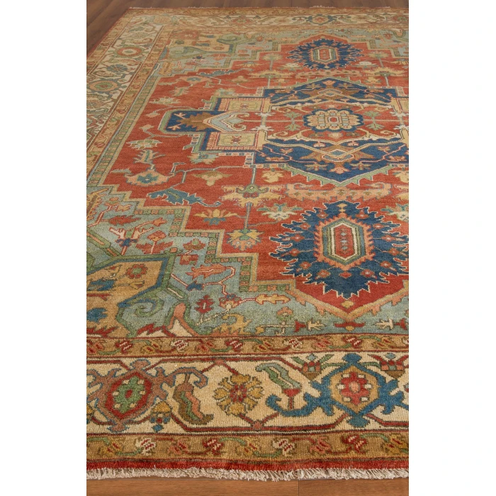 Exquisite Rugs Antique Weave Serapi Red/Ivory 997212X15 12ft.X15ft. Rect. Rug