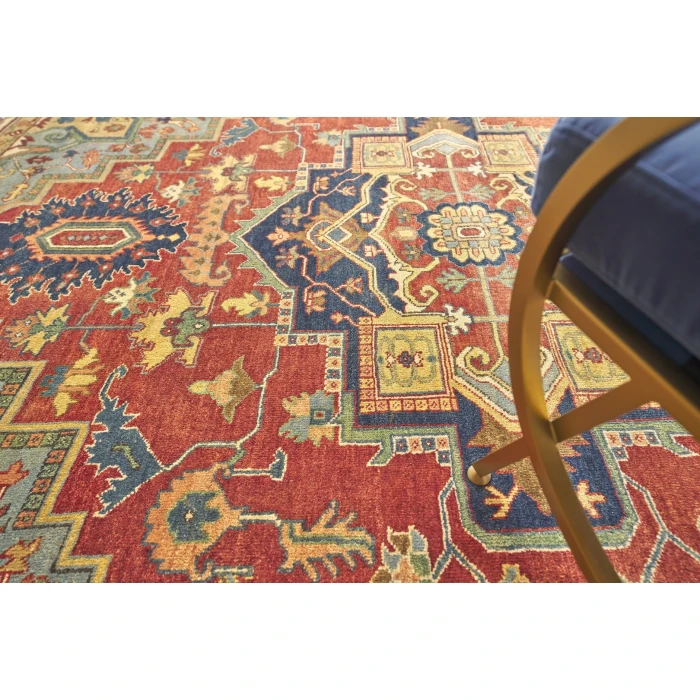 Exquisite Rugs Antique Weave Serapi Red/Ivory 997212X15 12ft.X15ft. Rect. Rug