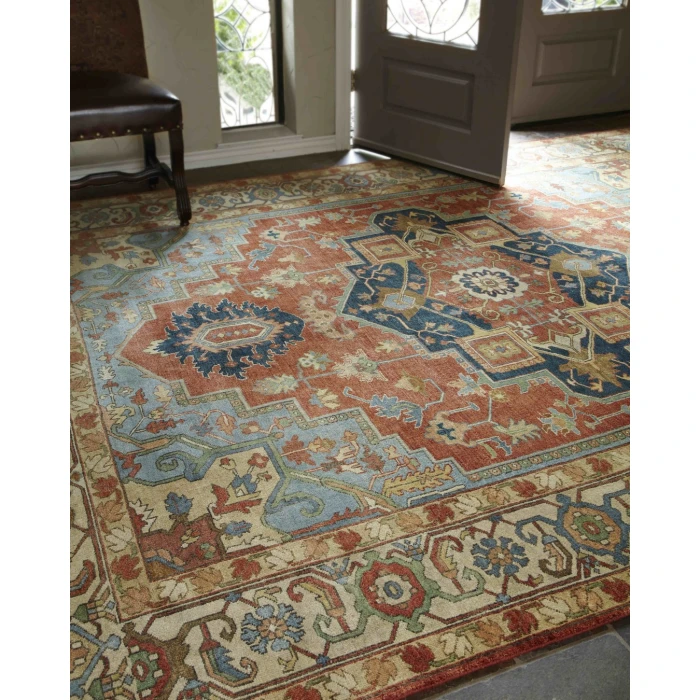 Exquisite Rugs Antique Weave Serapi Red/Ivory 997212X15 12ft.X15ft. Rect. Rug