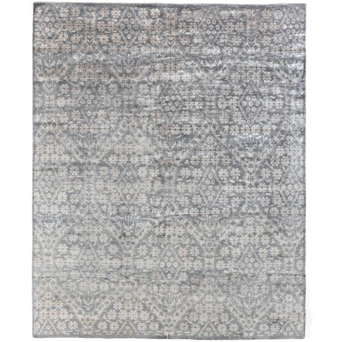 Exquisite Rugs Antique Weave Bamboo Gray 99976X9 6ft.X9ft. Rect. Rug