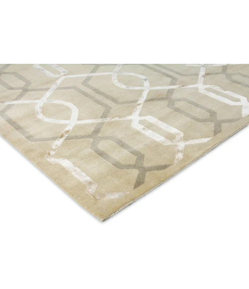 Exquisite Rugs Milano Velvet Ivory EA025136X176 13ft.6in.X17ft.6in. Rect. Rug