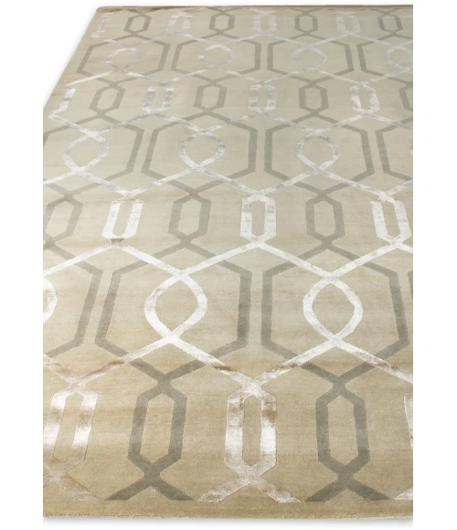Exquisite Rugs Milano Velvet Ivory EA025136X176 13ft.6in.X17ft.6in. Rect. Rug