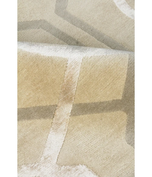Exquisite Rugs Milano Velvet Ivory EA025136X176 13ft.6in.X17ft.6in. Rect. Rug