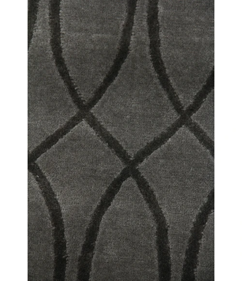 Exquisite Rugs Metro Velvet Light Gray EA0278X10 8ft.X10ft. Rect. Rug