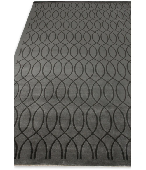 Exquisite Rugs Metro Velvet Light Gray EA0278X10 8ft.X10ft. Rect. Rug