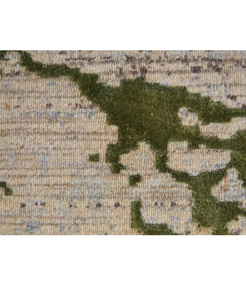 Feizy Pryor GREEN/MULTI PRY39NEF 5 ft. X 8 ft. Rectangle Rug