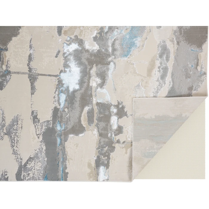 Feizy Azure BLUE/GRAY AZR3525F 8 ft. X 10 ft. Rectangle Rug